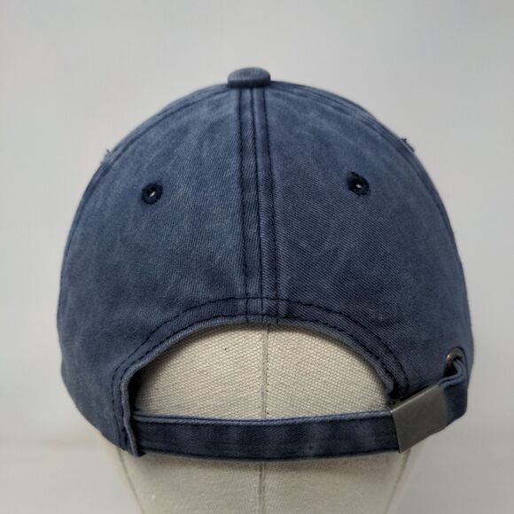 Panda Slideback Hat Blue One Size Adjustable Embroidered Nissi Caps - Picture 5 of 7